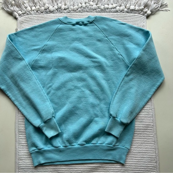 Vintage 80s Angoon Alaska Souvenir Sweatshirt medium jerzees - Picture 8 of 10